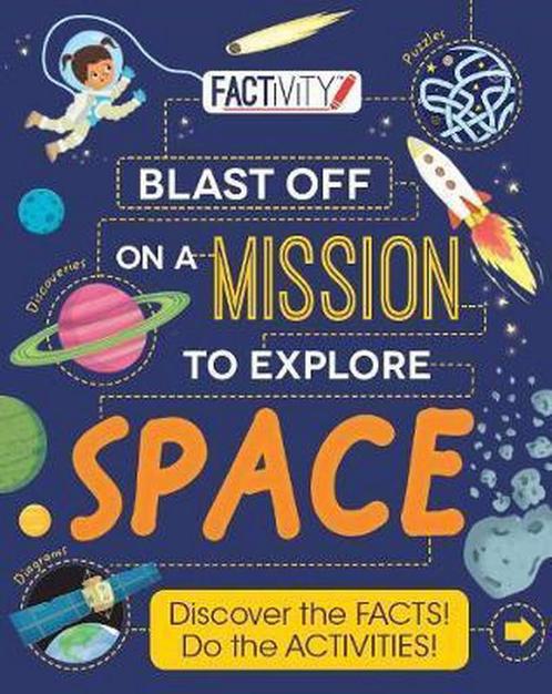 Factivity Blast Off on a Mission to Explore Space, Boeken, Overige Boeken, Gelezen, Verzenden