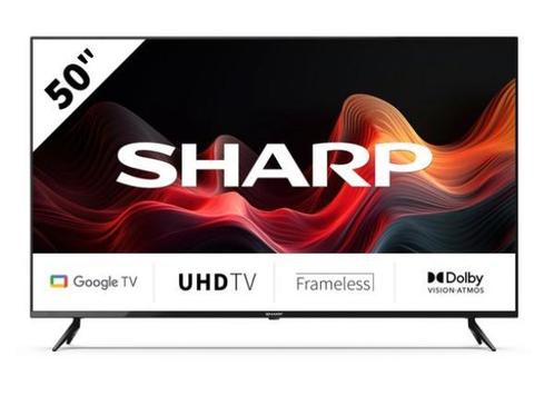 Veiling - Sharp 50GL4060 - 50 inch - 4K LED  Google TV, Audio, Tv en Foto, Televisies, Gebruikt