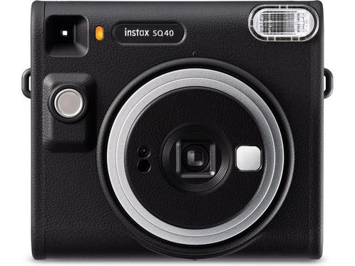 Fujifilm Instax SQUARE SQ40 - Instant camera - Zwart, Huis en Inrichting, Woonaccessoires | Overige, Zo goed als nieuw, Verzenden