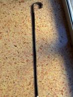 Wandelstok - .800 zilver, Ebbenhout