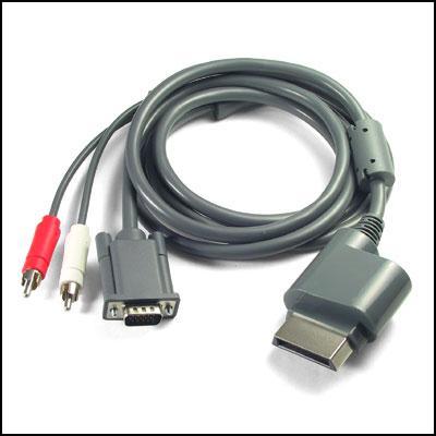 Microsoft Xbox 360 VGA HD AV Kabel-Standaard (Xbox 360), Doe-het-zelf en Bouw, Elektriciteit en Kabels, Ophalen of Verzenden