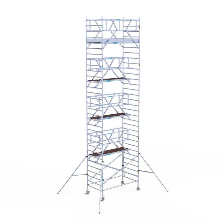 Rolsteiger Professional 135x250 10,2m werkhoogte vrijstaand, Doe-het-zelf en Bouw, Steigers, Rolsteiger of Kamersteiger, Nieuw
