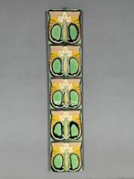 Tegel - bloemen Art Nouveau tegels Jugendstil - 1900-1910 -