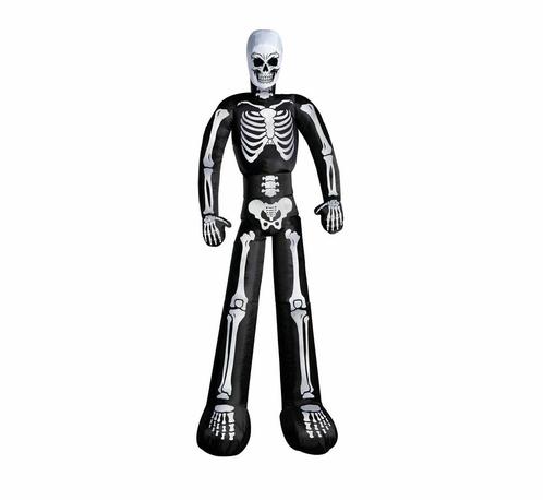 Halloween Skelet Opblaasbaar 2m, Hobby en Vrije tijd, Feestartikelen, Nieuw, Verzenden