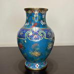 Vase balustre - Émail, cloisonné - Chine - Dynastie Qing, Antiek en Kunst