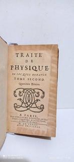 Jacques Rohault - Traité de physique [ cosmographie ,estres, Antiek en Kunst, Antiek | Boeken en Manuscripten