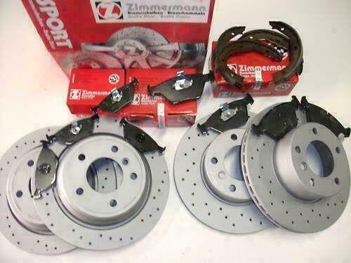 Sportremschijven Zimmermann AUDI BMW OPEL MERCEDES VW VOLVO, Auto-onderdelen, Remmen en Aandrijving, Nieuw, Alfa Romeo, Audi, BMW