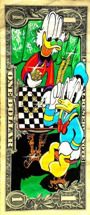 Moabit - Uncle Scrooge - Winning the Checkers // 3D, Antiek en Kunst, Kunst | Designobjecten