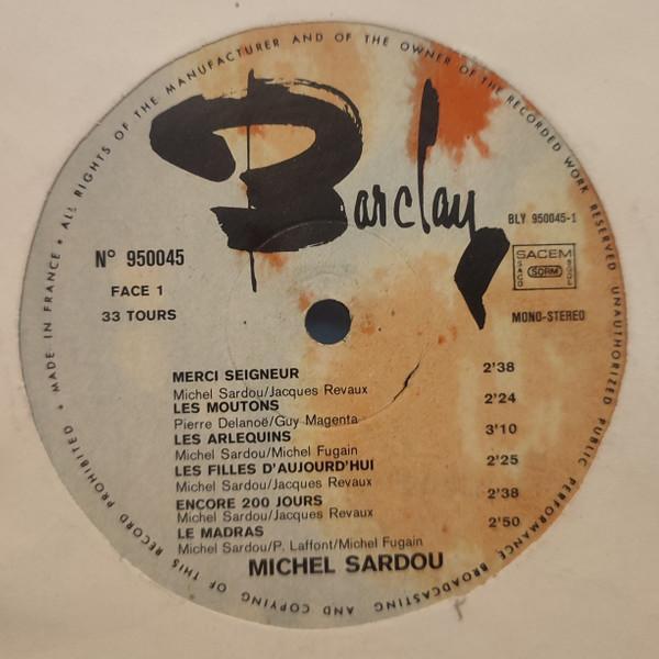 Michel Sardou - Merci Seigneur / Les Filles DAujourdhui .., Cd's en Dvd's, Vinyl | Pop, Gebruikt, Verzenden