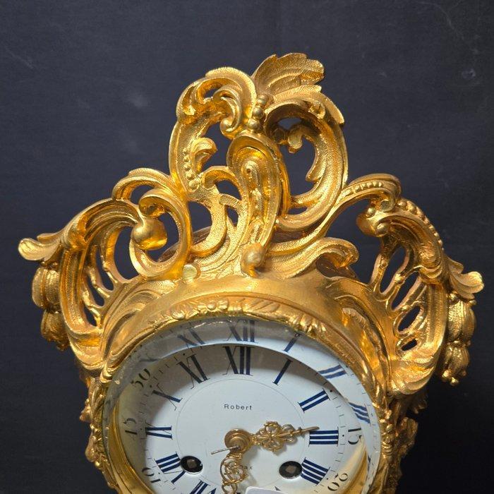 Pendule de cheminée Style Louis XVI Bronze - 1850-1900 -, Antiek en Kunst, Antiek | Klokken