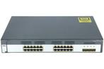 Cisco Catalyst WS-C3750G-24TS-S - 3750 24 10/100/1000 + 4, Ophalen of Verzenden