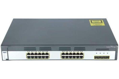 Cisco Catalyst WS-C3750G-24TS-S - 3750 24 10/100/1000 + 4, Informatique & Logiciels, Commutateurs réseau, Enlèvement ou Envoi