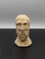 Twee replicas van een oude Romein Marmer Portret - 7.5 cm, Antiek en Kunst