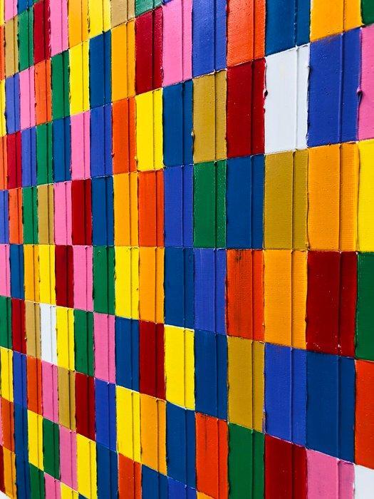 pierre Joeeph - Mosaic 84-25, Antiek en Kunst, Kunst | Schilderijen | Modern