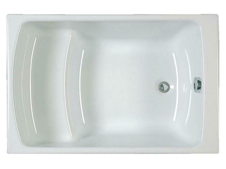 Sanifun Allibert Flavis inbouw zitbad 1050 x 700 x 375, Doe-het-zelf en Bouw, Sanitair