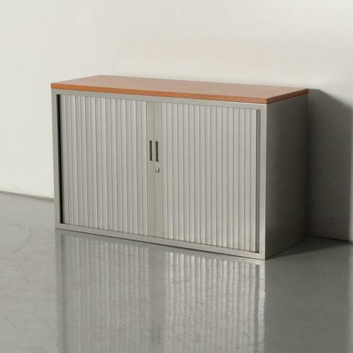 Voortman roldeurkast, aluminium, 74 x 120 cm, incl. 2 leg..., Huis en Inrichting, Kasten | Roldeurkasten en Archiefkasten, Gebruikt