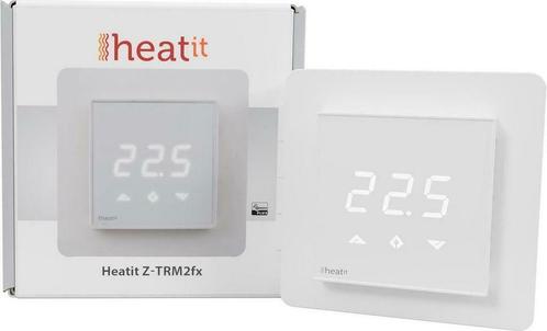 Heatit Z-TRM2fx Z-Wave thermostaat 2900W, Doe-het-zelf en Bouw, Verwarming en Radiatoren, Ophalen of Verzenden