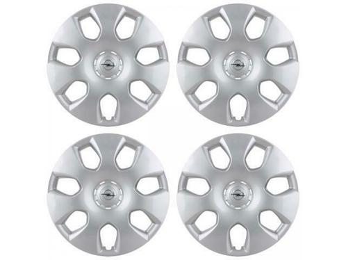 4x ORIGINELE GM Opel Radkappe Radblende ZILVER 17 Inch ASTRA, Autos : Pièces & Accessoires, Pneus & Jantes, Enlèvement ou Envoi