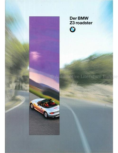 1996 BMW Z3 ROADSTER BROCHURE DUITS, Livres, Autos | Brochures & Magazines