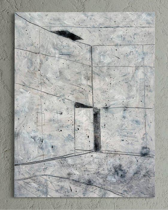 MiLo - UNQUIET ROOM - XXL, Antiek en Kunst, Kunst | Schilderijen | Modern