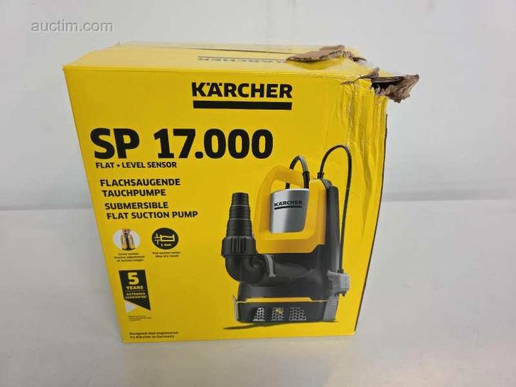 5x Dompelpomp Kärcher SP 17.000, Doe-het-zelf en Bouw, Gereedschap | Handgereedschap, Ophalen