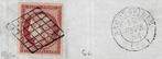 Frankrijk 1849 - Prachtig 1 frank karmijnbruin gestempeld, Timbres & Monnaies, Timbres | Europe | France