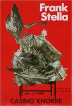 Frank Stella (1936-2024) - Affiche dexposition signée à la, Antiek en Kunst