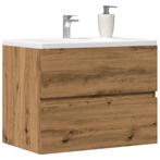 vidaXL Badkamerkast 60x38,5x45 cm bewerkt hout artisanaal, Huis en Inrichting, Badkamer | Badkamermeubels, Verzenden, Nieuw