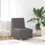 vidaXL Sofa Stoel Grijs 55 x 74 x 82 cm Kunstleer, Huis en Inrichting, Verzenden, Nieuw