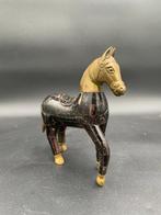 sculptuur, Cheval - 17.5 cm - Been, Brons