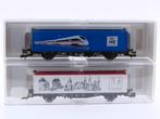Schaal H0 Fleischmann 82 5235 K en 99 5237 K set van 2 co..., Hobby & Loisirs créatifs, Trains miniatures | HO, Ophalen of Verzenden
