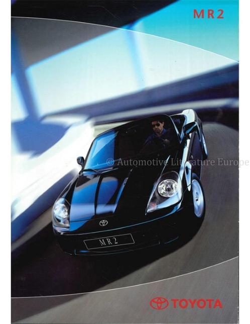 2001 TOYOTA MR2 BROCHURE NEDERLANDS, Livres, Autos | Brochures & Magazines