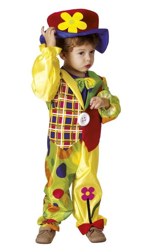 Clownspak Kind Bloem 3/4 jaar, Enfants & Bébés, Costumes de carnaval & Déguisements, Envoi