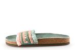 Lazamani Slippers in maat 39 Groen | 5% extra korting, Kleding | Dames, Schoenen, Slippers, Verzenden, Lazamani, Gedragen