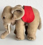 Steiff - Pluche speelgoed Elefant rote Decke Mohair (25 cm)