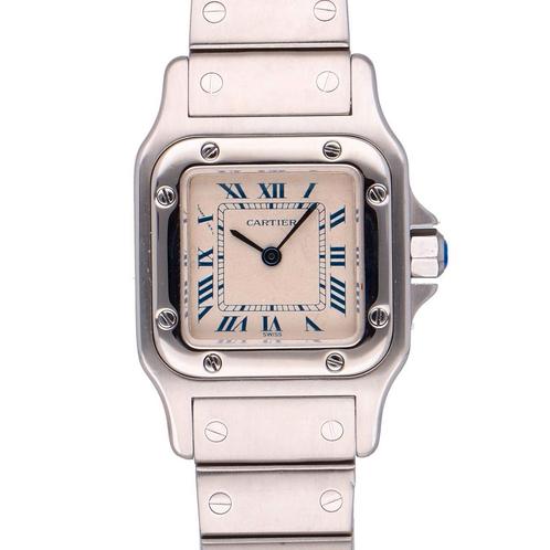 Cartier Santos Galbée 9057930, Handtassen en Accessoires, Horloges | Dames, Verzenden