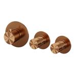 Inbouwthermostaat Brauer Copper Edition en 2 Stopkranen Met, Ophalen of Verzenden, Nieuw, Kraan