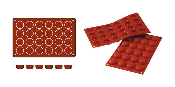 Bakmat | Pomponnetes Silikomart, Zakelijke goederen, Horeca | Keukenapparatuur, Nieuw in verpakking, Verzenden