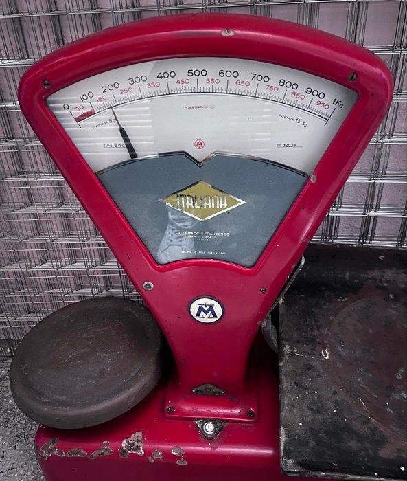 macchi - Weegschaal - gietijzer, Antiquités & Art, Antiquités | Assiettes décoratives & Carrelages