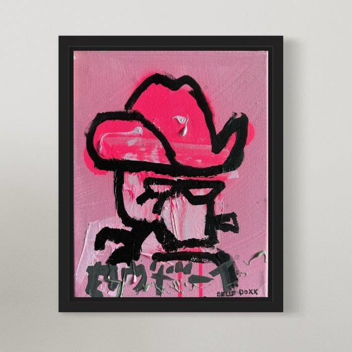 Belle Doxx - Space. Cowboy, Antiek en Kunst, Kunst | Schilderijen | Modern