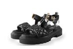 Mano Sandalen in maat 38 Zwart | 5% extra korting, Kleding | Dames, Verzenden, Sandalen of Muiltjes, Zo goed als nieuw, Mano