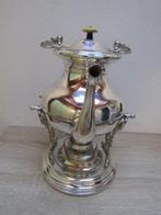 Samovar - Teiera - Koper, Verzilverd - Verzilverd