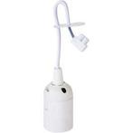 E27 Lamp Fitting Wit - Duurzaam LED Toebehoren met 15cm Verh, Verzenden, Nieuw