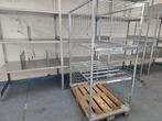 Pallet box 1200x800xH1700 met 2 legborden (3 niveaus) als, Ophalen of Verzenden