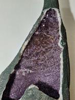 amethist Geode - Hoogte: 125 cm - Breedte: 75 cm- 120 kg, Verzamelen, Mineralen en Fossielen