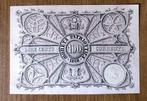 Italië. - 100 Lire Lire 1848 Moneta Patriottica Governo