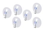 Set van 40 PVC zuignapjes met metalen haakje (40 mm diamete, Doe-het-zelf en Bouw, Verzenden, Nieuw