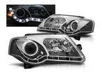 True DRL Chrome koplampen geschikt voor VW Passat B6 3C, Autos : Pièces & Accessoires, Verzenden