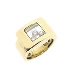 Chopard gouden Happy Diamonds ring met diamanten; 0,12 ct., Handtassen en Accessoires, Ringen, Gebruikt, Overige kleuren, Ophalen of Verzenden