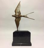 Sculpture, Zwaluw in de vlucht - 48 cm - Bronze